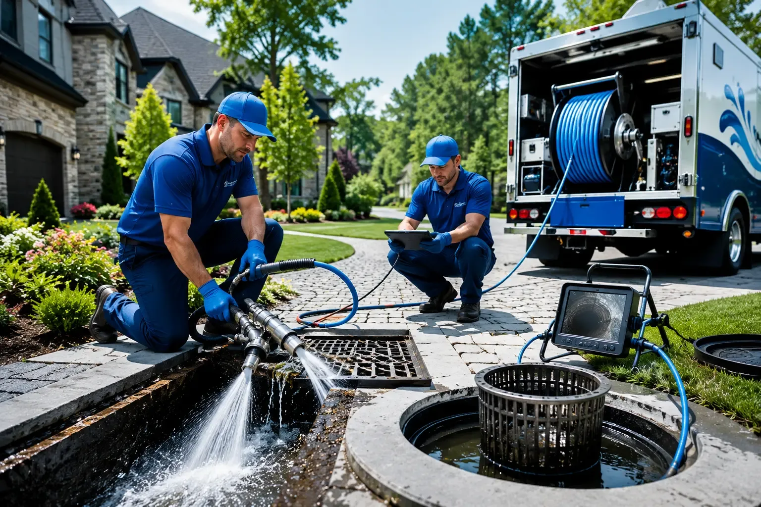 Local outdoor drain cleaning professionals in Plainwell, MI